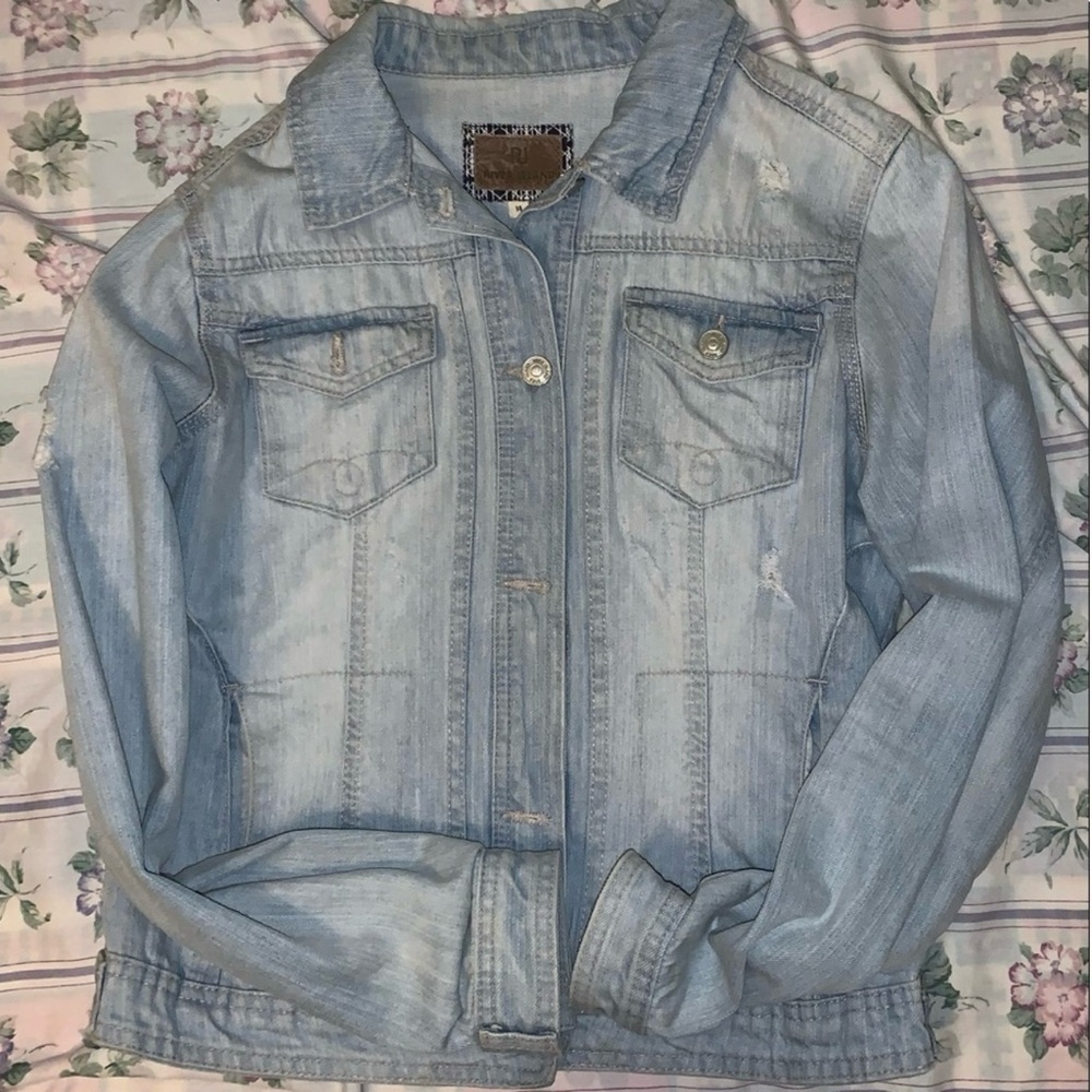ASOS Women’s Light Denim Jacket, Large